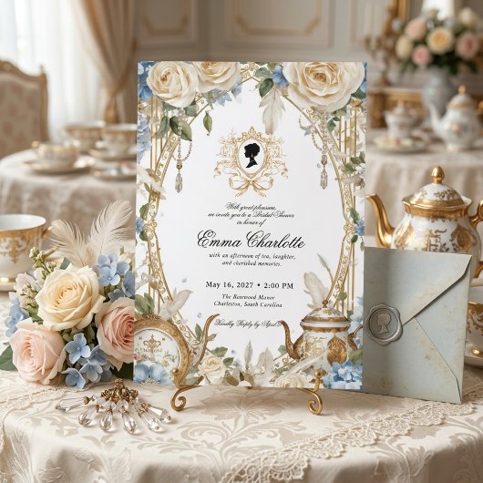 De Bruid van het Seizoen Regency Bruidsfeest Kaart