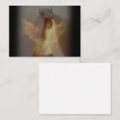 De bruid van het Wenskaart Notitiekaartje (Voorkant / Achterkant)