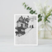 De Bruid van Kerstmis Feestdagenkaart (Staand voorkant)