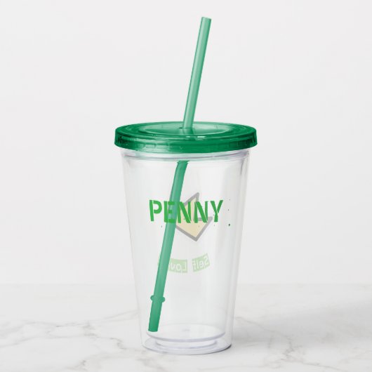 De bruid van niemand reizen acryl drinkbeker (Achterkant)