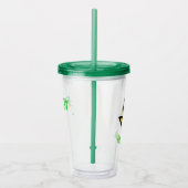 De bruid van niemand reizen acryl drinkbeker (Rechts)