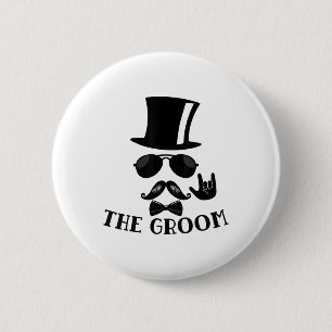 De Bruidegom Bachelor Party Bruidsjonkers Cadeaus Ronde Button 5,7 Cm