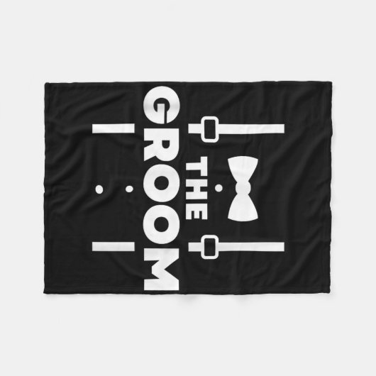 De Bruidegom, Bachelor Party  Fleece Deken (Voorkant (Horizontaal))