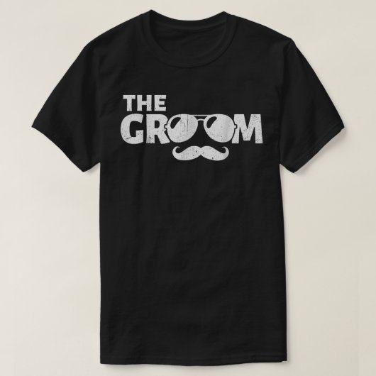 De Bruidegom Bachelorette Bruiloft Team Funny  T-shirt (Design voorkant)