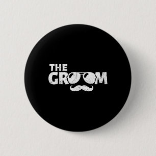 De Bruidegom Bachelorfeest Jachtgezelschap Bruidsj Ronde Button 5,7 Cm