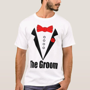 DE BRUIDEGOM, grappige bruidegom, vrijgezellenfees T-shirt