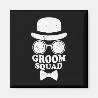 De bruidegom squad bruiloft bruidsjonkers bruiloft magneet
