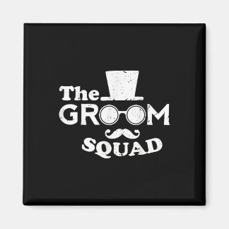 De bruidegom squad bruiloft bruidsjonkers bruiloft magneet