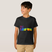 De Bruidegom Tie Dye Coole Zonnebril Grappig Bache T-shirt (Voorkant volledig)