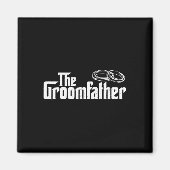 De bruidegom vader van de bruidegom bruid magneet (Voorkant)