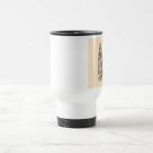 De  bruidparty's van het huwelijk en bruidsmeisje reisbeker (Center)