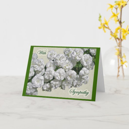 De bruids Kaart van de Sympathie van de Bloemen (Gele Bloem)