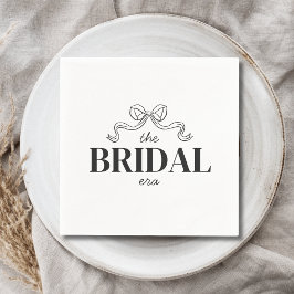 De Bruids Tijdperk | Lint Boog Schets Bruiloft Bor Servet