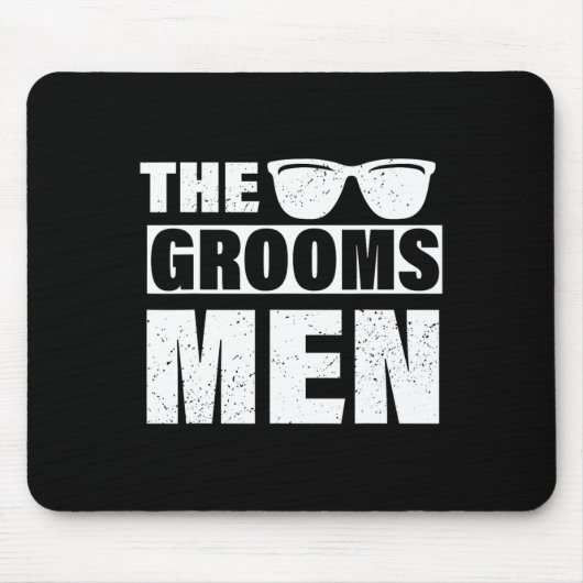 De Bruidsjonkers Bachelorfeest Stag Bruidegom Gag  Muismat (Voorkant)