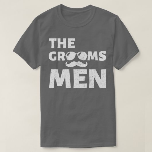 De Bruidsjonkers Bachelorfeest Stag Bruidsjonkers T-shirt (Design voorkant)