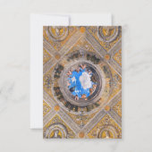 De bruidskamer, plafond door Andrea Mantegna Bedankkaart (Voorkant)