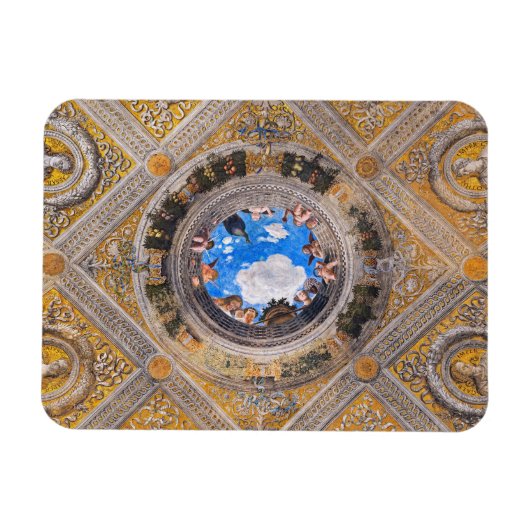 De bruidskamer, plafond door Andrea Mantegna Magneet (Horizontaal)