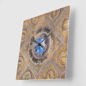 De bruidskamer, plafond door Andrea Mantegna Vierkante Klok (Hoek)