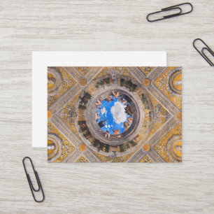 De bruidskamer, plafond door Andrea Mantegna Visitekaartje