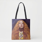 De Bruidsmeisje, ca.1851 door John Everett Millais Tote Bag (Voorkant)