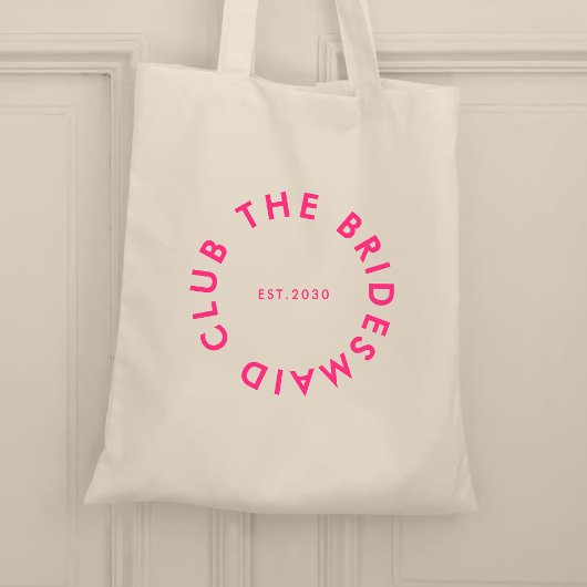 De bruidsmeisje Club Bachelorette Tote Bag