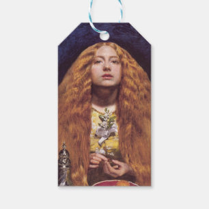 De Bruidsmeisje (door John Everett Millais) Cadeaulabel