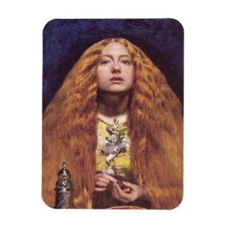De Bruidsmeisje (door John Everett Millais) Magneet