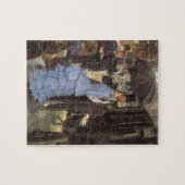 De Bruidsmeisje (ook bekend als De Reiziger) van J Legpuzzel (Horizontaal)