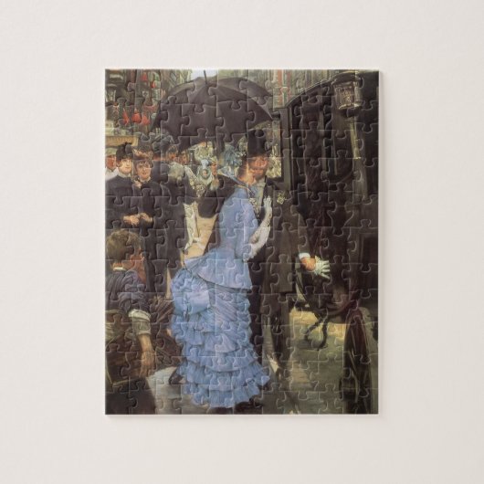 De Bruidsmeisje (ook bekend als De Reiziger) van J Legpuzzel (Verticaal)