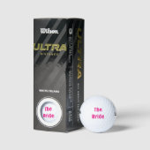 De Bruidsmeisjes Bruiloft Feest Golfballen (Verpakking)