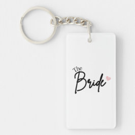 De Bruidssleutelhanger - Bruiloftsgeschenk Sleutelhanger
