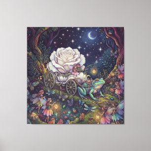 De Bruidsstoet Canvas Afdruk
