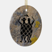 De bruiloft Blanket Keramisch Ornament (Rechts)