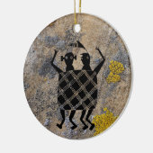De bruiloft Blanket Keramisch Ornament (Links)