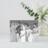 De bruiloft briefkaart (Staand voorkant)