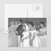 De bruiloft briefkaart (Voorkant / Achterkant)