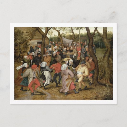 De bruiloft briefkaart (Voorkant)