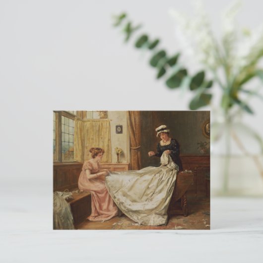 De bruiloft briefkaart (Staand voorkant)