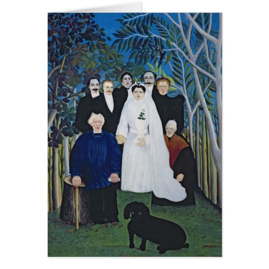 De bruiloft, c.1905 (Voorkant)