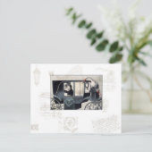 De bruiloft Carriage Briefkaart (Staand voorkant)