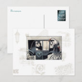 De bruiloft Carriage Briefkaart (Voorkant / Achterkant)