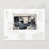 De bruiloft Carriage Briefkaart (Voorkant)
