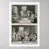 De bruiloft-ceremonie en de wijze van echtscheidin poster (Voorkant)