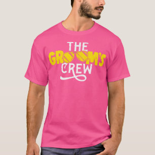 De Bruiloft Crew Trouwen Grappige Bachelor Party T-shirt