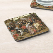 De bruiloft drankjes onderzetter (Linkerzijde)