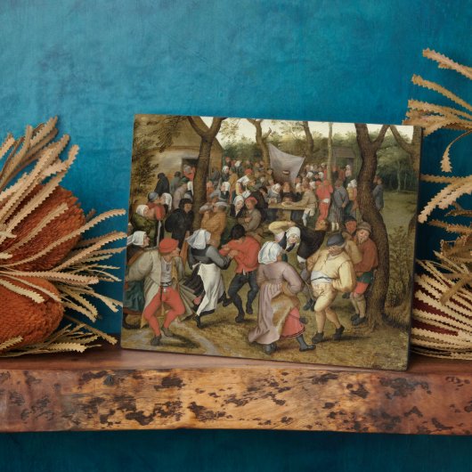 De bruiloft fotoplaat (Zijkant)