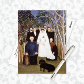 De bruiloft Henri Rousseau Briefkaart