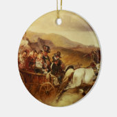 De bruiloft keramisch ornament (Links)