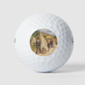De bruiloft mars (huwelijkscène) golfballen (Voorkant)