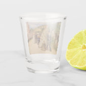 De bruiloft mars (huwelijkscène) shot glas (Achterkant)